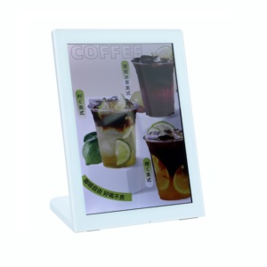 10.1 inch Android kỹ thuật số biển quảng cáo thương mại Hiển thị màn hình cảm ứng <span class=keywords><strong>kiosk</strong></span> cho Menu với L hình máy tính để bàn đứng - Product Image 6