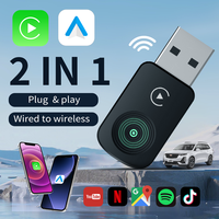 K8 MINI Car Play Dongle para Apple Carplay y Android Auto Wireless Link V821 Chipset Carplay Adapter