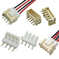 Conector PCB de 2-10 pines con cabezal hembra VH, paso de 3.96mm, arnés para aplicación LED, terminales metálicos, adaptador