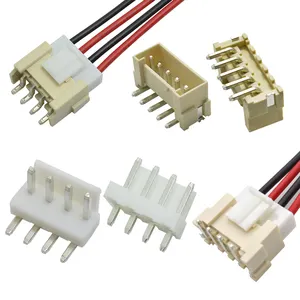 Cabo conector de cabeçote fêmea, conector pcb 2 3 4 5 6 7 8 9 10 pinos vh 3.96mm