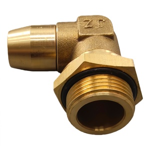 Repuestos Universales de Alta Calidad para Camiones, Codo de Conexión Rápida de Cobre Tipo Dividido 8-M22x1.5 para Camiones y Remolques - Product Image 4