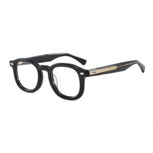 MS 3005 Lunettes Minimalistes en Acétate Monture Carrée Branches Épurées Finition Polie Look Quotidien Sophistiqué - Product Image 5