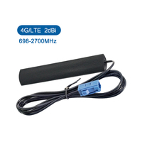 Antenne externe 4G LTE 2dBi large bande 698-2700MHz pour connecteur mâle 1.5 VSWR avec aimant arrière intégré pour armoire industrielle et passerelle sans fil