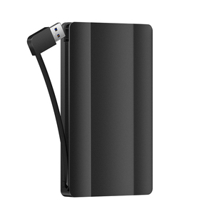 เคส <span class=keywords><strong>HDD</strong></span> แบบพกพา3.0 USB ขนาด2.5นิ้วพร้อมเคส SSD ที่มีสายคงที่ไม่จำเป็นต้อง<span class=keywords><strong>เสียบ</strong></span>ปลั๊กและถอด<span class=keywords><strong>สาย</strong></span>เคเบิ้ลเพื่อป้องกันการสูญหาย - Product Image 2