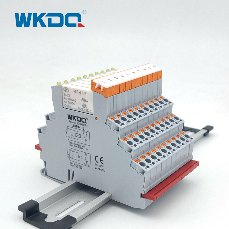Push in Connection PLC Terminal Block