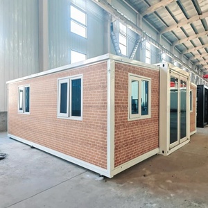 Casa Contenedor Plegable, Cabaña Prefabricada, Cocina, Baño, Almacén, Gimnasio, Casa Móvil Ecológica con Energía Solar - Product Image 3