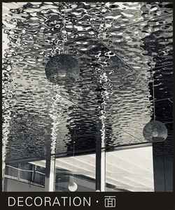 EX360 300 Series Gold Colored Stainless Steel Plate & <b>Sheet</b> with Water Ripple Design for Wall Decoration Cold Rolled - Product Image 3