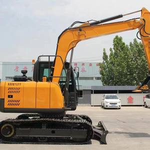 Excavadora de cadenas popular en China, modelo FST65, miniexcavadora usada - Product Image 3