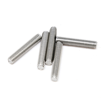Fasteners 4" M100 M75 M52 M30 Hastelloy C276 N10276 2.4819 Stud Bolt C/w 2 Heavy Hex Nuts