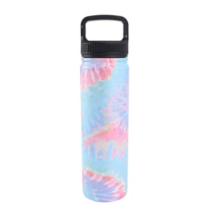 Wholesale Vacuum Insulated Powder Coated Double Wall Stainless Steel Sports Water Bottles With Bpa Free Lid - Product Image 1