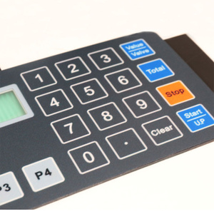 Clavier numérique à membrane XAT pour distributeur de carburant, panneau de commande à montage en film pour équipement de ravitaillement - Product Image 4
