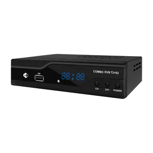 Stb Fabrikant Set Top Box Dvb T2 Digitale Tv Box 1080P Dvb S2 Satelliet Tv-Ontvanger Combo Settopbox