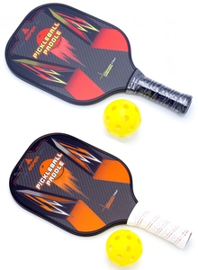 Pagaies de pickleball en fibre de carbone <span class=keywords><strong>graphite</strong></span> nid d'abeille en fibre d'aramide personnalisées en gros - Product Image 5