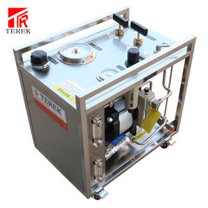 Terek bangku tes pompa hidrolik, tekanan hidrostatik pneumatik untuk tes ledakan selang/PIPA/bak - Product Image 6