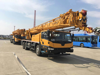 Guindaste Hidráulico QY25K II de Baixa Manutenção, 25 Toneladas, Lança Principal de 34 m para Operação em Obras de Engenharia Civil