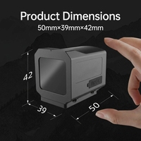 Mini caméra thermique portable VIRGO S2 avec résolution 256*192, portée de 700 m, étanche, pour la chasse