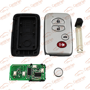 Bán buôn OEM 4 nút chìa khóa xe Fob từ xa <span class=keywords><strong>Keyless</strong></span> nhập cho 2007 - 2015 TOYOTA PRIUS 4Runner Avalon Le Camry Landcruiser 315Mhz - Product Image 6