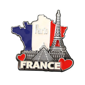 Imanes de nevera metálicos europeos de Inglaterra, con forma y logotipo personalizados, ecológicos, duraderos, recuerdos turísticos globales, fábrica personalizada OEM/ODM - Product Image 3