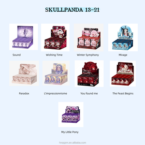 100% authentique pour la collection de figurines POP Mart Skullpanda toutes séries en PVC, cadeau - Product Image 3