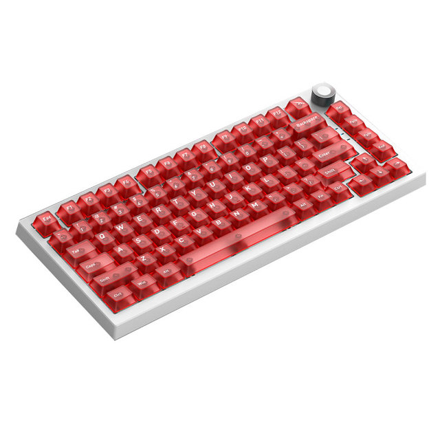 Original Factory Highly Transparent PC Keycaps on All Sides Frosted PBT Material 119 Key Keycaps