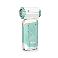 Mini ventilateur turbo portable Mecha Design, souffleur puissant rechargeable, dépoussiéreur électrique pour le nettoyage des voitures et des ordinateurs