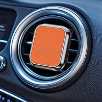 Diffuseur de parfum pour voiture à clipser sur grille d'aération, design cristal de luxe, rechargeable, pour huiles essentielles
