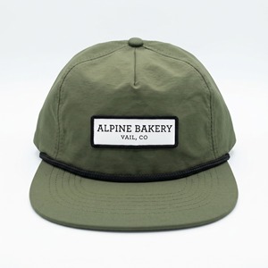 หมวกแก๊ปแบบ Snapback 5 แผง ผ้าไนลอน ไม่เสริมโครง  ปักโลโก้แบบทอตามสั่ง OEM - Product Image 2