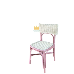 Chaise pour enfant en rotin artisanale pour événements et fêtes, chaise en osier pour tout-petit, mobilier de siège pour bébé naturel et écologique, approvisionnement en gros - Product Image 1