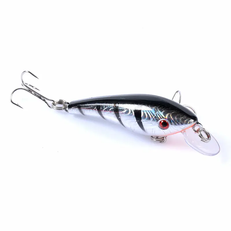 WeiHe Umpan Pancing Ikan Renang, Umpan Crank Memancing Mini Jepang Wobbler Atas Air Keras Buatan 5.7Cm 4.5G