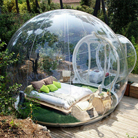 Dôme à bulles publicitaire gonflable en PVC pour extérieur, multi-couleurs, 10-12 pieds, imprimé UV, vente chaude, fabriqué en Chine