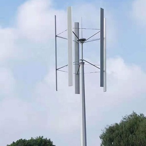 Aerogenerador Tipo H de Energía Eólica, 24V 48V <span class=keywords><strong>2.5KW</strong></span> 5KW, Generador de Turbina Eólica Vertical para Techo - Product Image 3