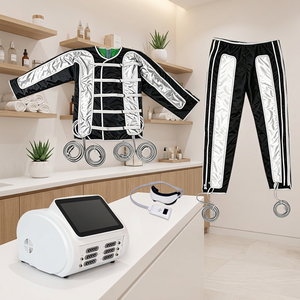 3 In 1 Pressotherapy Lymphatic Drainage <b>Machine</b> Far Infrared Air Pressure Slimming Suit With Bluetooth Eye <b>Massager</b> Salon Home - Product Image 1