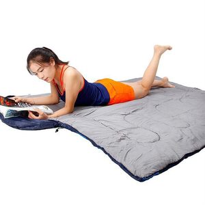 Saco de dormir de lana ultrafino y ligero para niños, para verano, para exteriores, para una sola persona, para acampar, viajar, para uso en interiores, antipatadas - Product Image 3