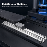 Barre de guidage linéaire usinée CNC sur mesure, rail de guidage en acier rectifié de précision pour équipement de machine d'automatisation