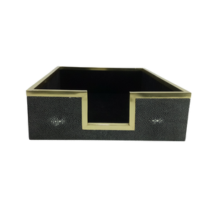 OEM/ODM MDP + L Shagreen joyería de piel sintética/sin cuello/cajas de almacenamiento de relojes - Product Image 2