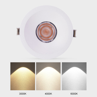 Éclairage intérieur en gros, spots encastrés LED COB, downlights encastrés au plafond AC110V AC220V pour salon