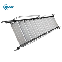 Escalier pliant en alliage d'aluminium épaissi, multifonctionnel, intérieur, marches en aluminium réglables, extensible, moderne, pliable, OEM