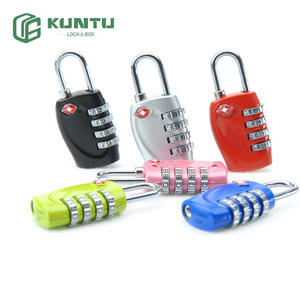 टसा ने सामान बैकपैक यात्रा सुरक्षा के लिए सीमा शुल्क लॉक 4 अंकों का संयोजन पैडलॉक - Product Image 1