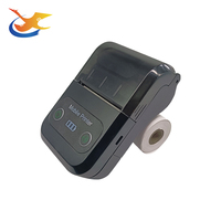 Printer Thermal 58mm Baru Kertas Thermal Baterai 2600 Mah Tipe C USB untuk ESC/POS Kompatibel dengan Komando Cetak IOS/Android Stok Tersedia