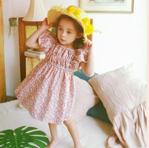 Aliexpress <b>UK</b> 2016 Latest Girl Designs Cotton Fancy <b>Dresses</b> for Kids - Product Image 1