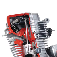 Moteur de scooter CQJB Loncin 125cc moteur de moto Atv 250cc moteur Quad