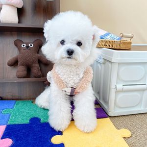 Dog <b>Clothes</b> Princess Dress Spring Small Dog <b>Cat</b> Maltese Teddy Vest Comfortable Maillard Brown - Product Image 2