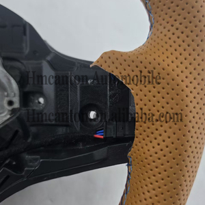 Volante de Cuero Perforado Alcantara Nuevo para BMW Serie G M3 G20 G30 G80 M4 G82 M5 CS - Product Image 5