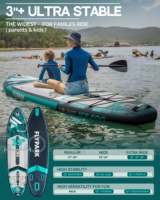 Vente en gros Famille SUP Gonflable Haute Capacité Voyage Stand up Paddle Board Table de Pêche Élargi Standup Paddle Board