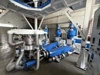 Machine de soufflage de sacs en film LDPE/LLDPE/HDPE/recyclé à faible consommation d'énergie, trois couches, 1700 mm, vente directe d'usine