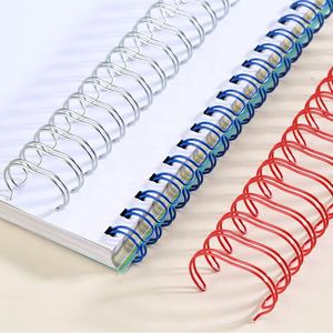 Nilon dilapisi kawat ganda Spiral mengikat logam perlengkapan kantor & sekolah untuk alat tulis & penggunaan di kelas - Product Image 4