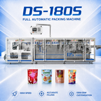 Machine de remplissage de sachets HFFS hautement automatisée pour liquides, pâtes, granulés et poudres