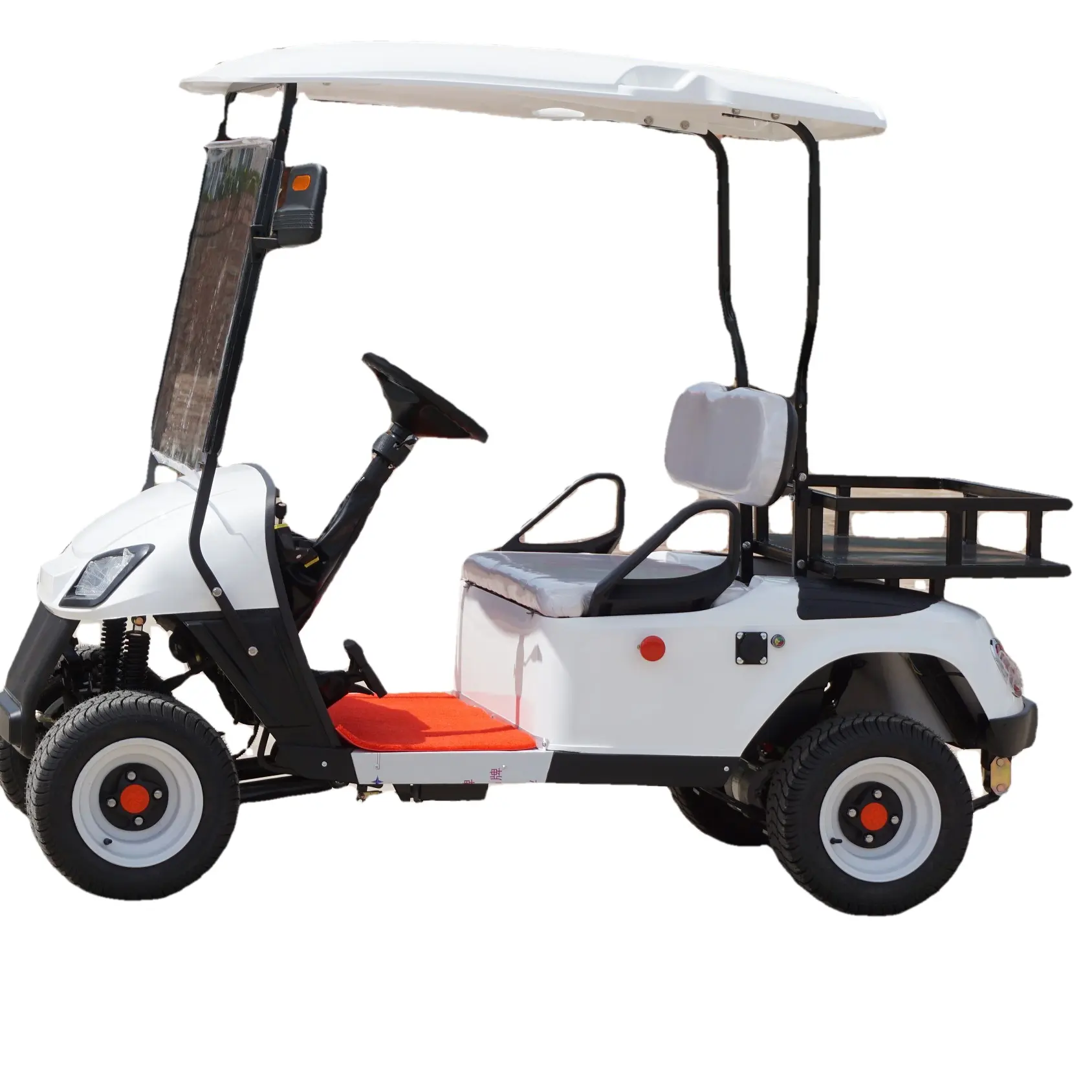 2023 New Modle Style for Exclusive Right Factory 2 Seat Sightseeing Bus Club Cart Electric Golf Buggy Hunting Cart