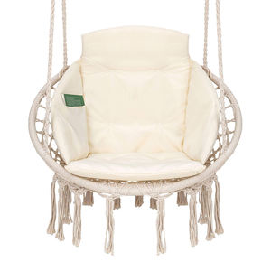 New Garden Patio suspendu corde balançoire Camping balançoire extérieure avec <span class=keywords><strong>coussin</strong></span> - Product Image 3