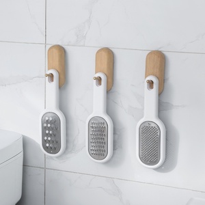 Food Grade <b>Hand</b> Cheese Grater <b>Set</b> with Clean Brush Lemon Grater Stainless Steel Grater for Kitchen - Product Image 5